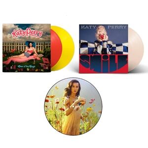 NEW! Katy Perry Vinyl Record Bundle